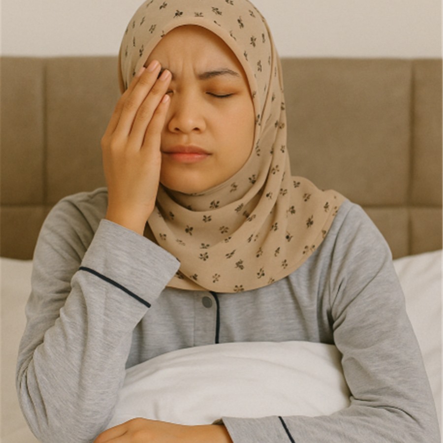Bangun pagi masih letih